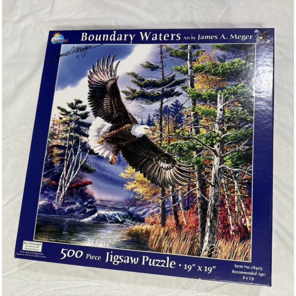 Sunsout Boundary Waters 500-Piece Jigsaw Puzzle – A Scenic Puzzle Adventure‎